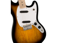 Fender Squier Sonic Mustang Maple Fingerboard White Pickguard 2-Color Sunburst